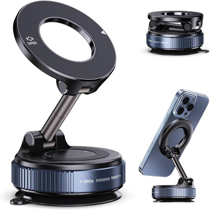 NordicGrip Snap™ – Magnetisk mobilholder til bil, hjem og rejser