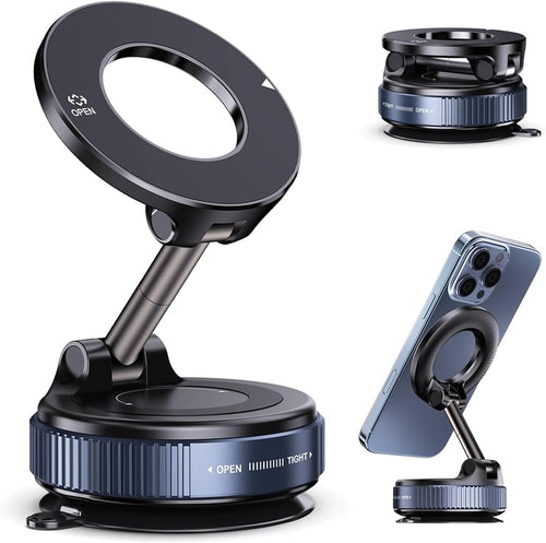 NordicGrip Snap™ – Magnetisk mobilholder til bil, hjem og rejser